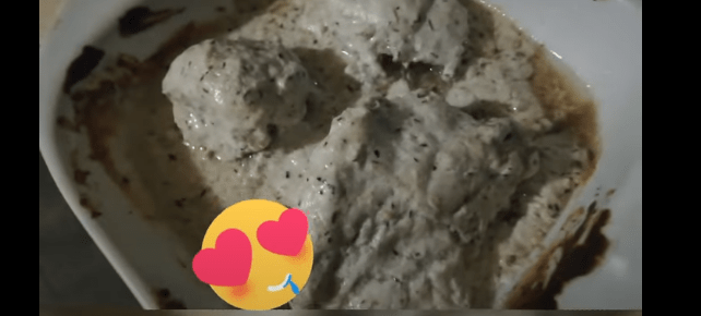 Creamy Baked Chicken dish with Thyme & Plain Yoghurt