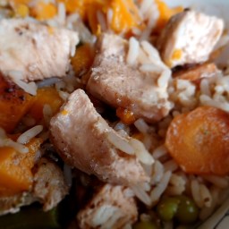 35 minute Microwave meal – Delicious Chicken & Rice recipe!!