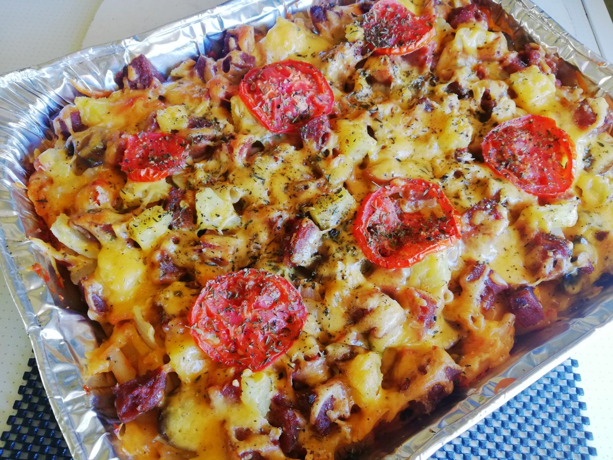 Hawaiian Pizza Pasta