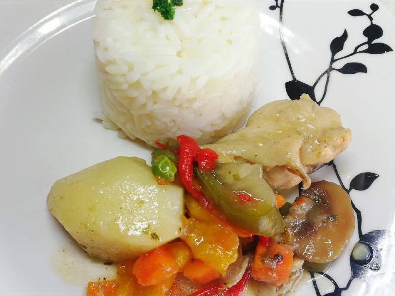 Crockpot Chicken Stew: