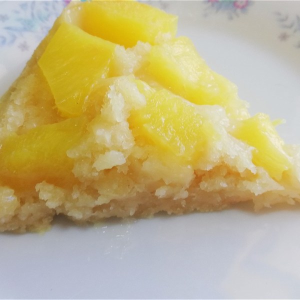 Pineapple Upside down, white chocolate cake
