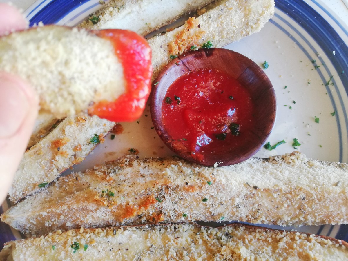 Crumbed Sweet Potato fries