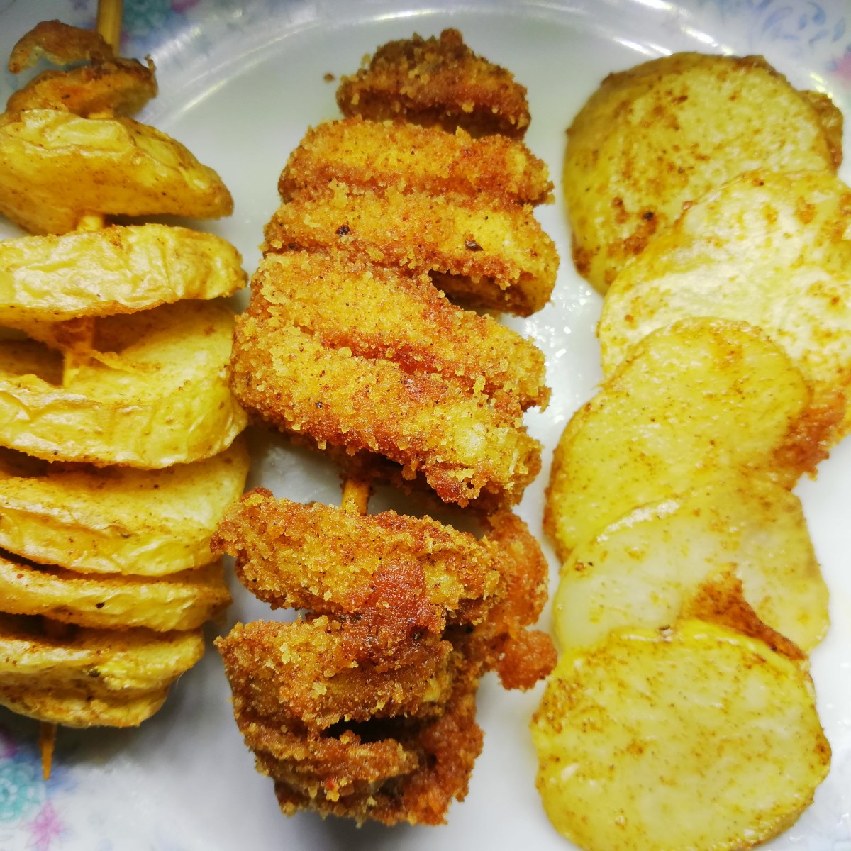 Potato Skewers/ Twisters – 3 ways!!