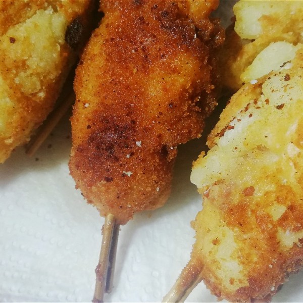 Mini homemade Corndog recipe