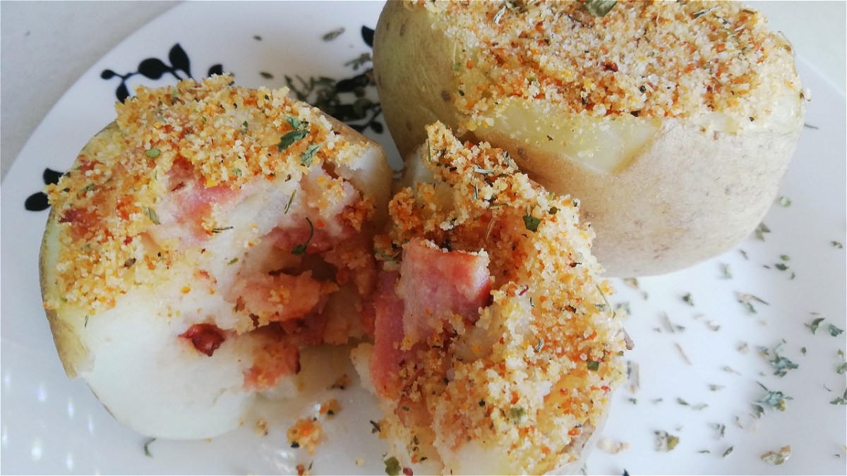 Bacon Stuffed Potatoes!!